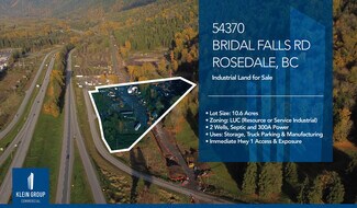 More details for 54370 Bridal Falls Rd, Rosedale, BC - Land to Rent
