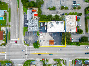 7037-7039 Taft St, Hollywood, FL - aerial  map view