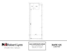 1400 Corporate Dr, Irving, TX for rent Floor Plan- Image 1 of 1