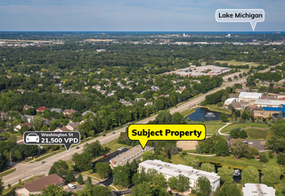 34491 N Old Walnut Cir, Gurnee, IL - aerial  map view - Image1