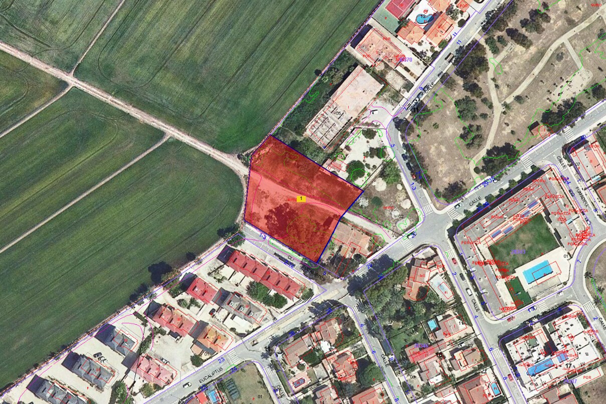 Carrer Bernat, 1, Amposta, Tarragona for sale Plat Map- Image 1 of 3