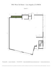 5901 W 3rd St, Los Angeles, CA for rent Site Plan- Image 1 of 2