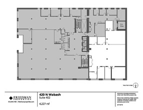 420 N Wabash Ave, Chicago, IL for rent Floor Plan- Image 1 of 3