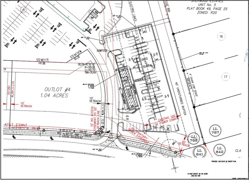 2840 East-West Connector, Austell, GA for rent - Site Plan - Image 3 of 9