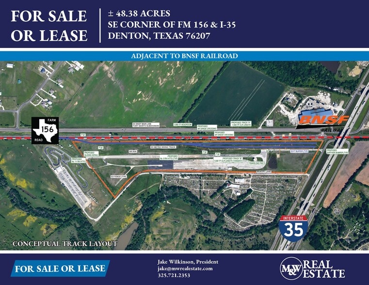SE Corner of FM 156, Denton, TX for sale - Aerial - Image 1 of 1