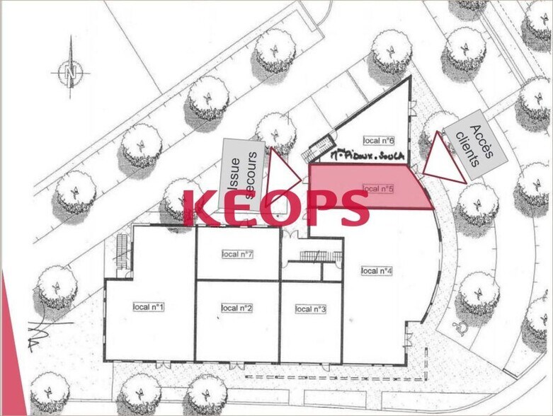 1 Rue De La Paderne, Tournefeuille to rent - Site Plan - Image 2 of 5
