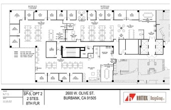 2600 W Olive Ave, Burbank, CA for rent Site Plan- Image 1 of 1