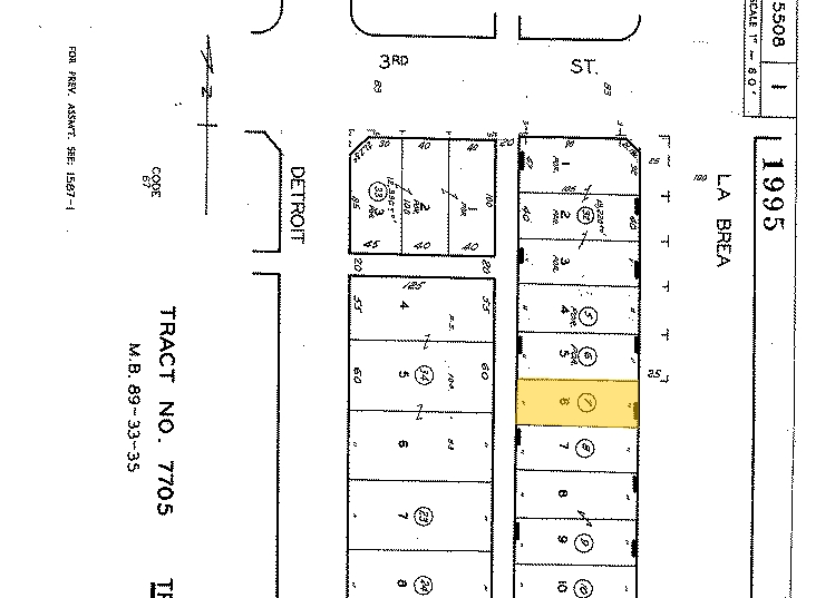 323 S La Brea Ave, Los Angeles, CA for rent - Plat Map - Image 2 of 2