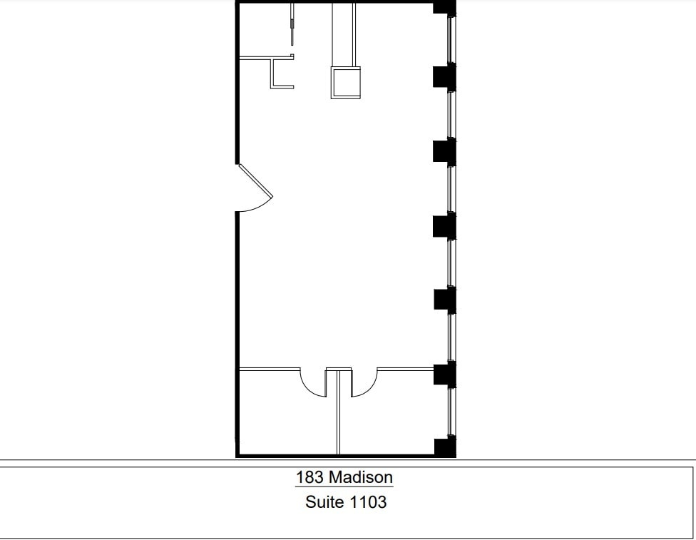 183 Madison Ave, New York, NY to rent Floor Plan- Image 1 of 1