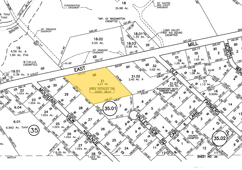 59 E Mill Rd, Long Valley, NJ for sale - Plat Map - Image 2 of 101