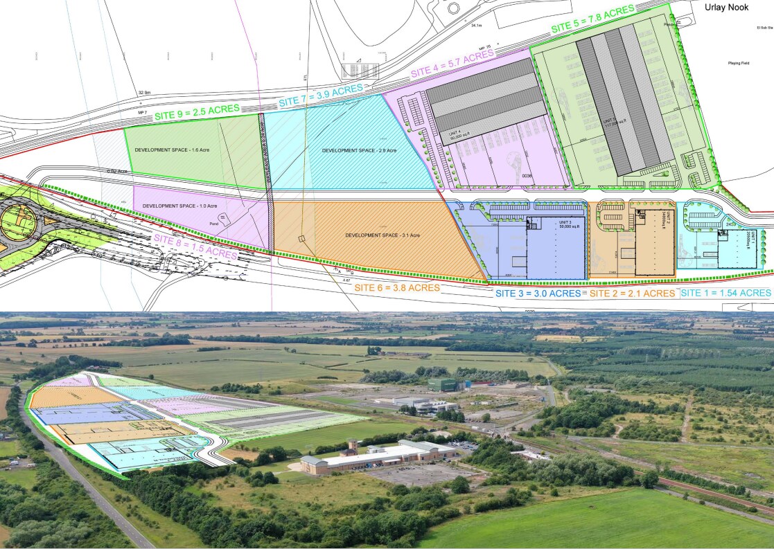 Urlay Nook Rd, Stockton On Tees for sale Site Plan- Image 1 of 2