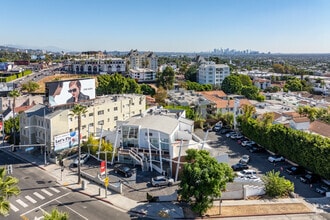 8240 W Sunset Blvd, West Hollywood, CA - AERIAL  map view - Image1