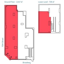 2039 Broadway, New York, NY for rent Floor Plan- Image 2 of 2