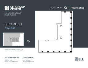 201 S Biscayne Blvd, Miami, FL for rent Site Plan- Image 1 of 1