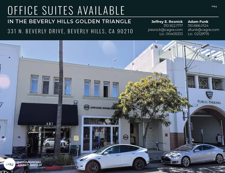 327-331 N Beverly Dr, Beverly Hills, CA for rent - Building Photo - Image 1 of 4