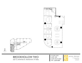 2301 E Lamar Blvd, Arlington, TX for rent Site Plan- Image 1 of 2