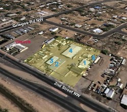 4514-4516 2nd St, Albuquerque, NM - aerial  map view