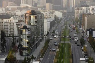 La Garenne-Colombes - Aerial map view