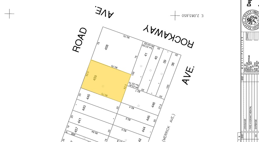 8-24 W Merrick Rd, Valley Stream, NY for rent - Plat Map - Image 2 of 18