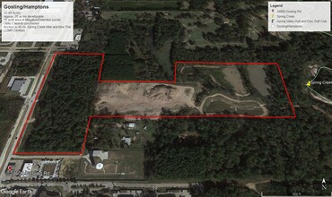 Gosling & SE Corner of Rayford Rd, Spring, TX for sale Aerial- Image 1 of 1