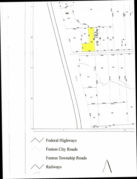 0 S Long Lake Rd, Fenton, MI for sale - Plat Map - Image 1 of 2