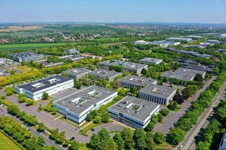 Cergy, VDO - Aerial map view