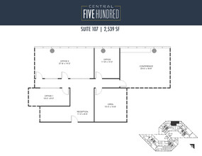 500 N Central Expy, Plano, TX for rent Floor Plan- Image 1 of 1