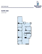 4340 East-West Hwy, Bethesda, MD to rent Floor Plan- Image 1 of 1