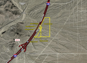 I-40, Yucca, AZ - aerial  map view - Image1