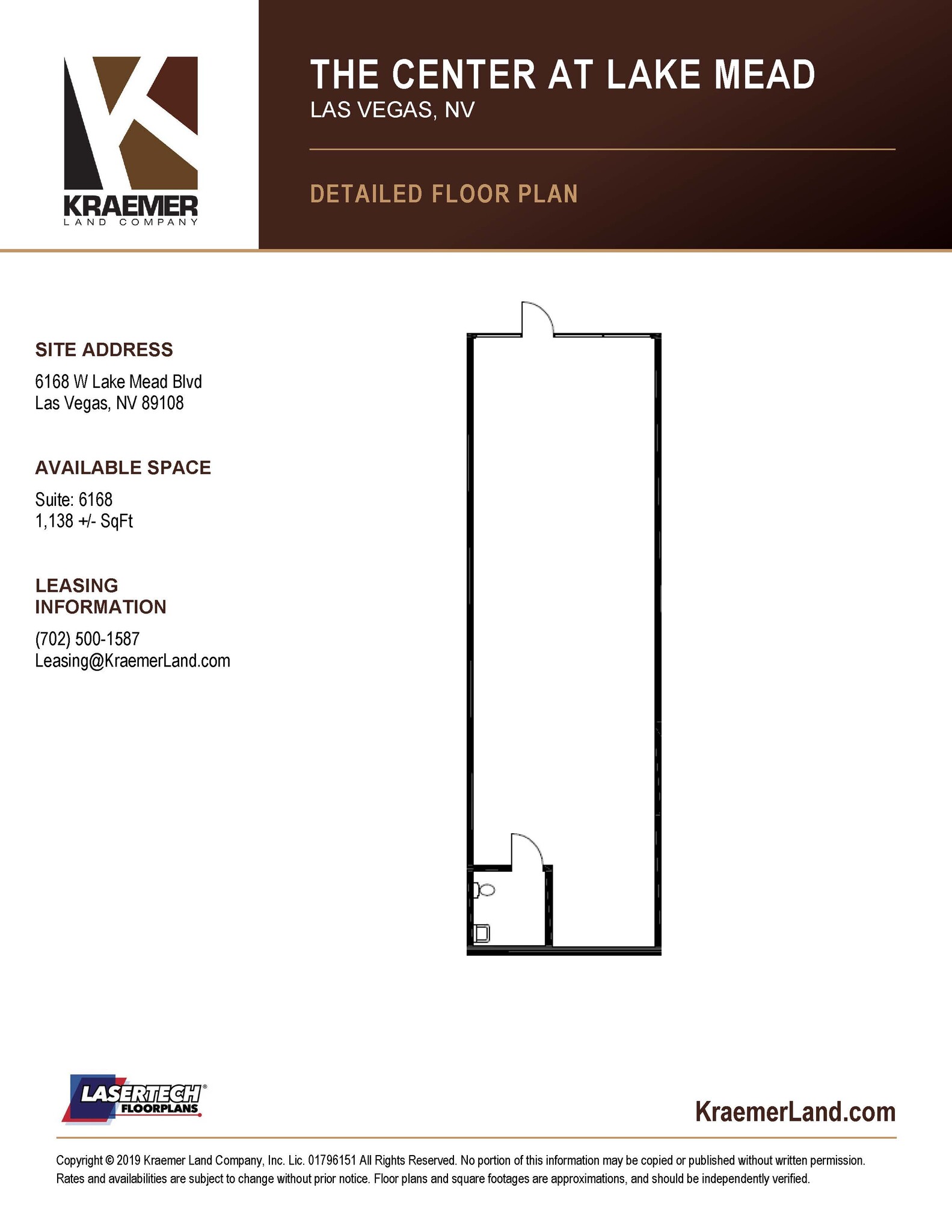 6110-6190 W Lake Mead Blvd, Las Vegas, NV to rent Floor Plan- Image 1 of 1