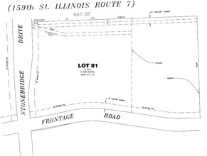 W 159th St, Homer Glen, IL for sale Plat Map- Image 1 of 1