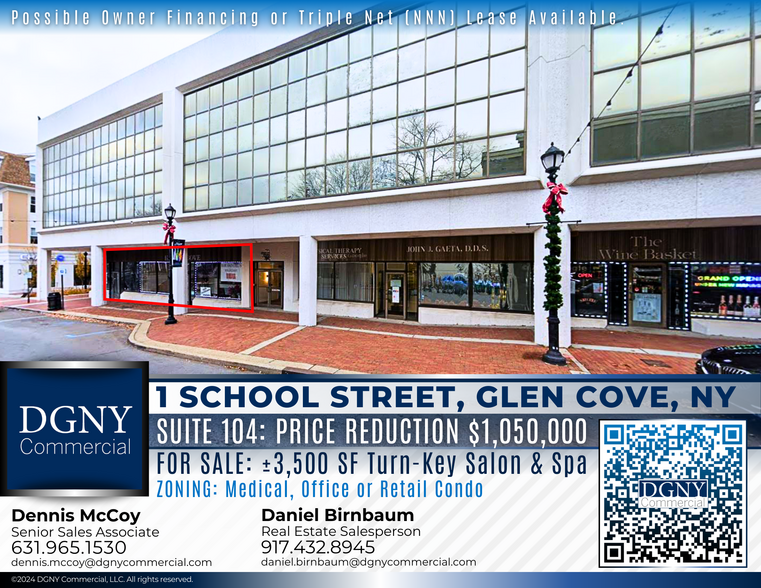 1 School St, Glen Cove, NY for sale - Building Photo - Image 1 of 17