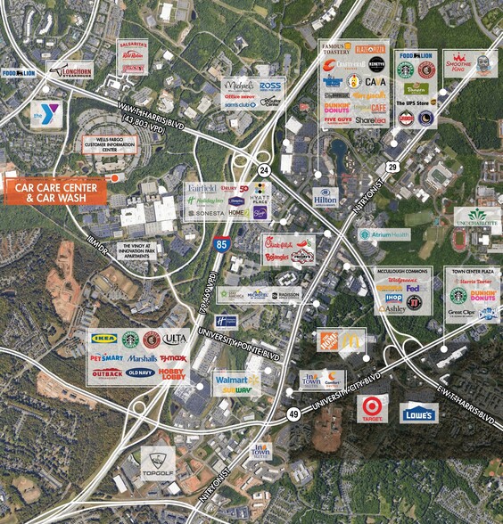 1525 W Wt Harris Blvd, Charlotte, NC for sale - Building Photo - Image 1 of 1