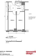 307 N Michigan Ave, Chicago, IL for rent Floor Plan- Image 1 of 1