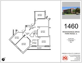 1460 Renaissance Dr, Park Ridge, IL for rent Floor Plan- Image 1 of 1