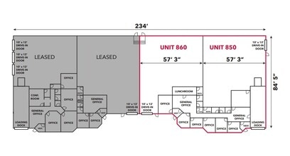 850-880 Church Rd, Elgin, IL to rent Floor Plan- Image 1 of 1