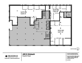 420 N Wabash Ave, Chicago, IL for rent Floor Plan- Image 2 of 3