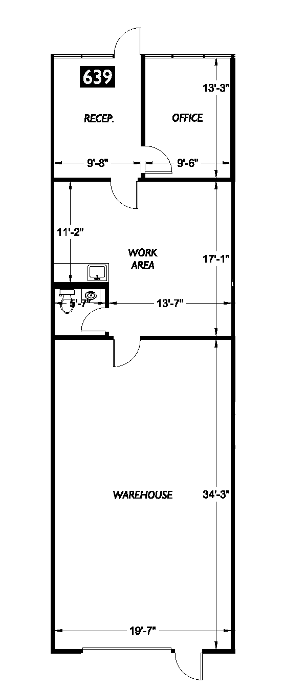 679-699 Strander Blvd, Tukwila, WA to rent Floor Plan- Image 1 of 1