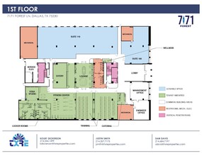 7171 Forest Ln, Dallas, TX for rent Floor Plan- Image 1 of 2