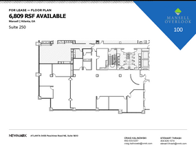 200 Mansell Ct E, Roswell, GA for rent Floor Plan- Image 1 of 1