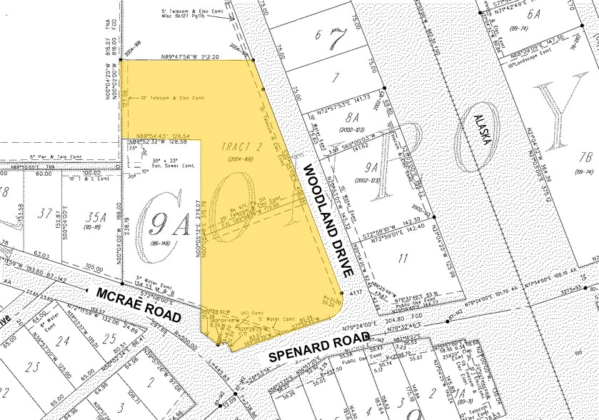 3710 Woodland Dr, Anchorage, AK for rent - Plat Map - Image 2 of 3