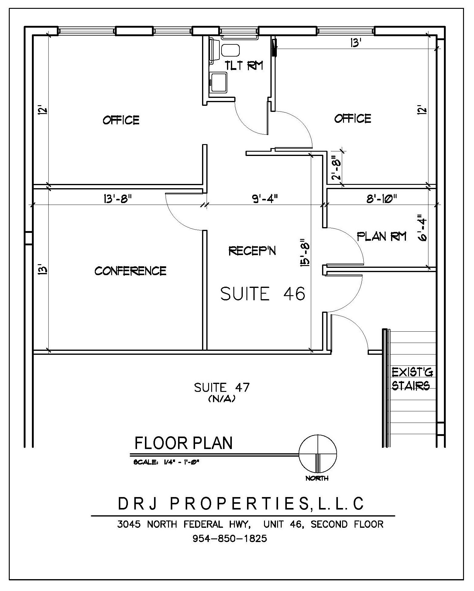 3045 N Federal Hwy, Fort Lauderdale, FL for rent Floor Plan- Image 1 of 10