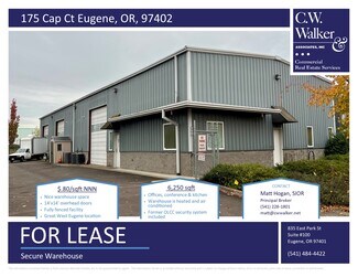 More details for 175 Cap St, Eugene, OR - Industrial for Rent