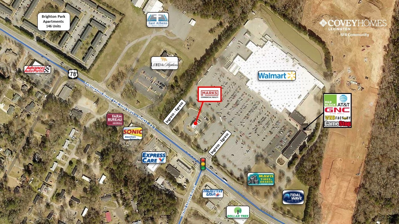 4365 Lexington Rd, Athens 30605 East Athens Restaurant Former