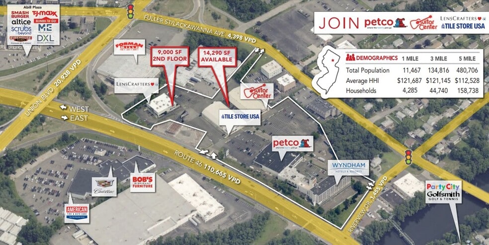 1 Us Highway 46, Totowa, NJ to rent - Building Photo - Image 1 of 6