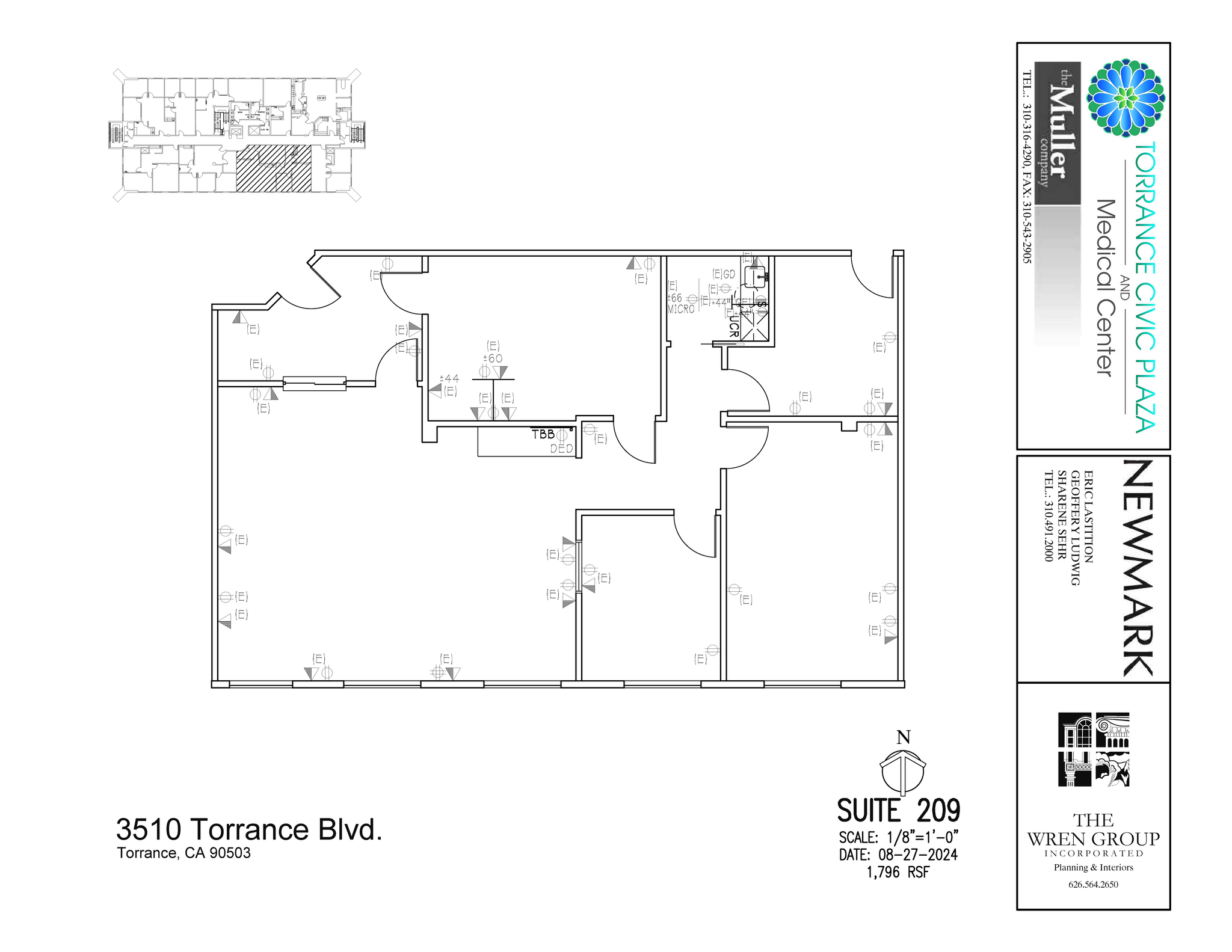 3400 Torrance Blvd, Torrance, CA for rent Floor Plan- Image 1 of 1