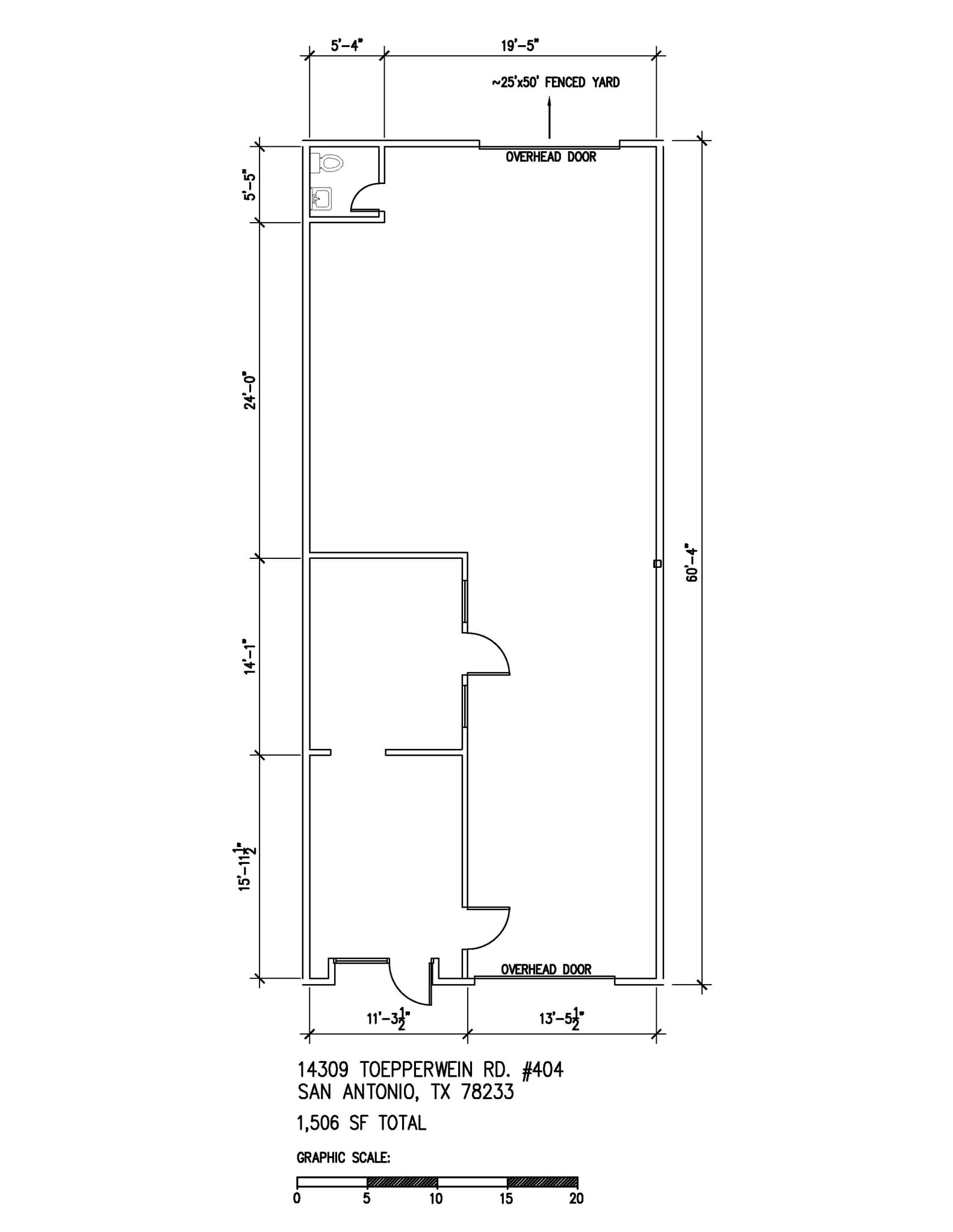14309 Toepperwein Rd, San Antonio, TX to rent Floor Plan- Image 1 of 1