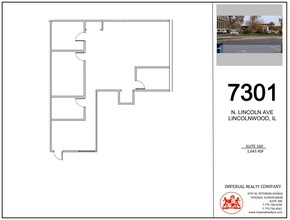 7301-7337 N Lincoln Ave, Lincolnwood, IL for rent Floor Plan- Image 1 of 9