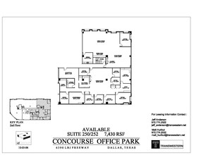 6350 LBJ Fwy, Dallas, TX for rent Floor Plan- Image 2 of 2