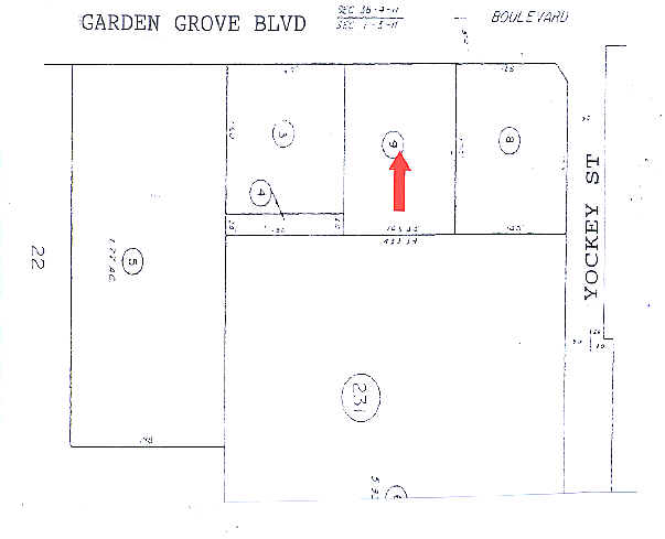 8862 Garden Grove Blvd, Garden Grove, CA for rent - Plat Map - Image 2 of 5